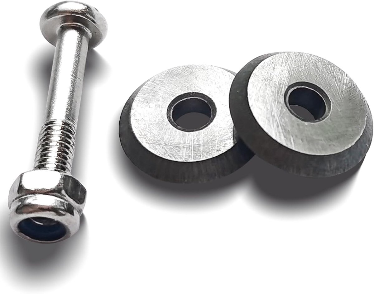 Tegelsnijders 12 mm scorewiel 14A voor alle Sigma trekgreep, 2 stuks legering handmatige tegelsnijder wielen vervanging voor keramiek, porselein, glas, keramische tegels