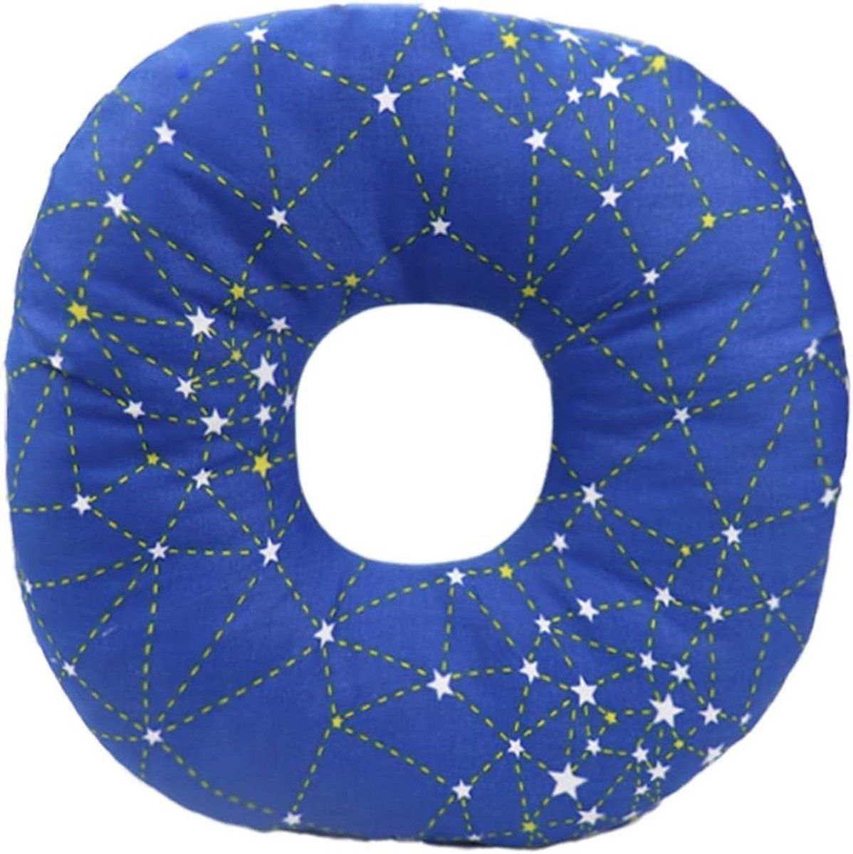 Oor Piercing Kussen - Donut Kussen Oor - Pijn Verlichten - Verstelbare Vulling - 23 x 23 x 5 cm
