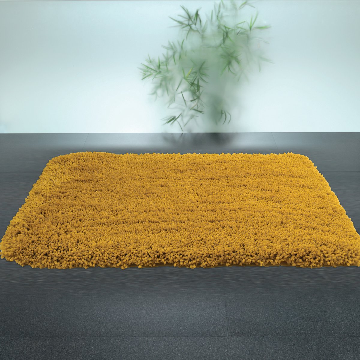 Spirella Badmat – Antislip Badkamermat van Microvezel – Zachte Badmatten met Lange Pool van 40 mm voor Douche en Bad
