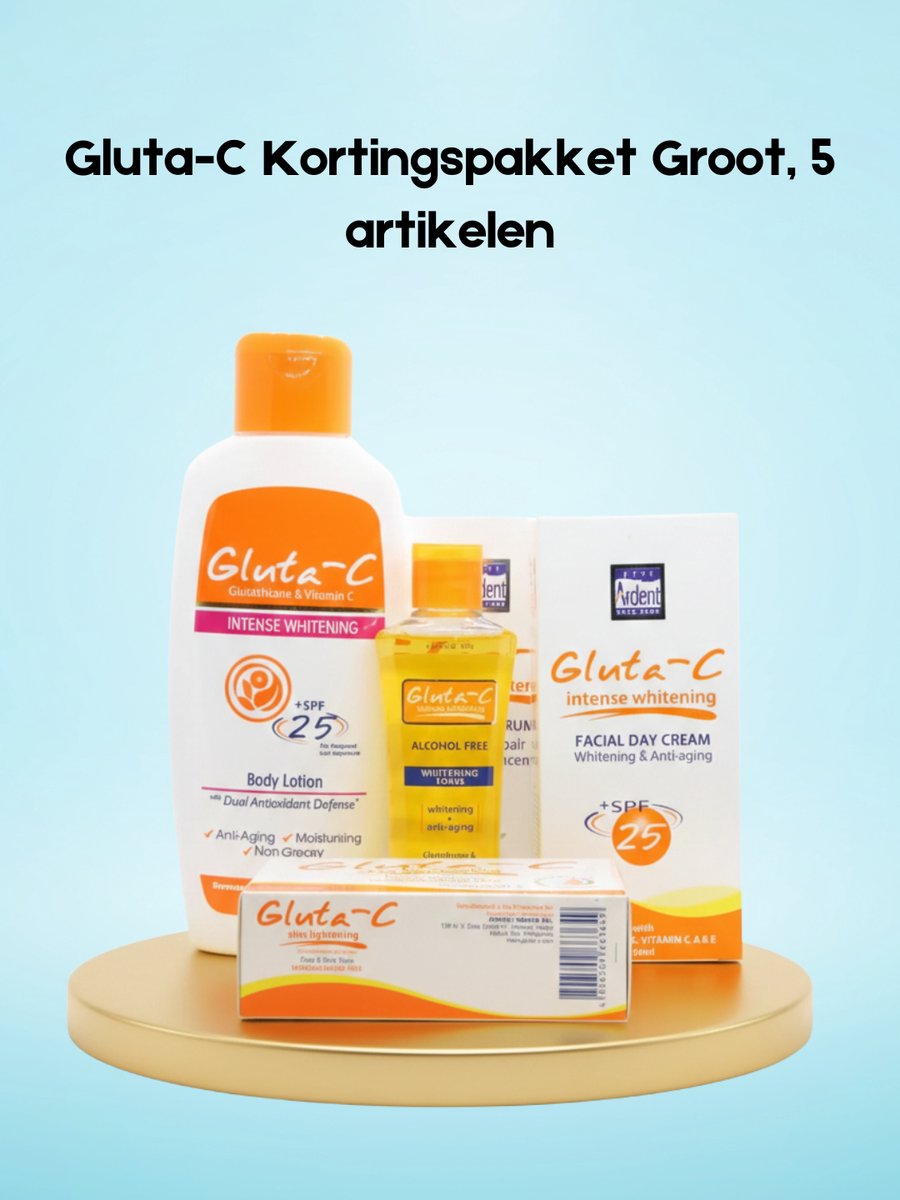 Gluta-C Kortingspakket Groot, 5 artikelen