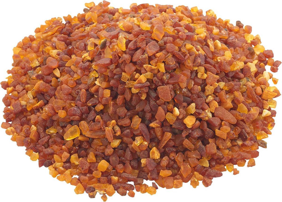 Baltische barnsteen, ruwe stenen, helende kristallen, meervoudig gebruik voor genezing, meditatie, aquariumdecoratie, 100% onbehandeld (100 g, Oostzee barnsteen)