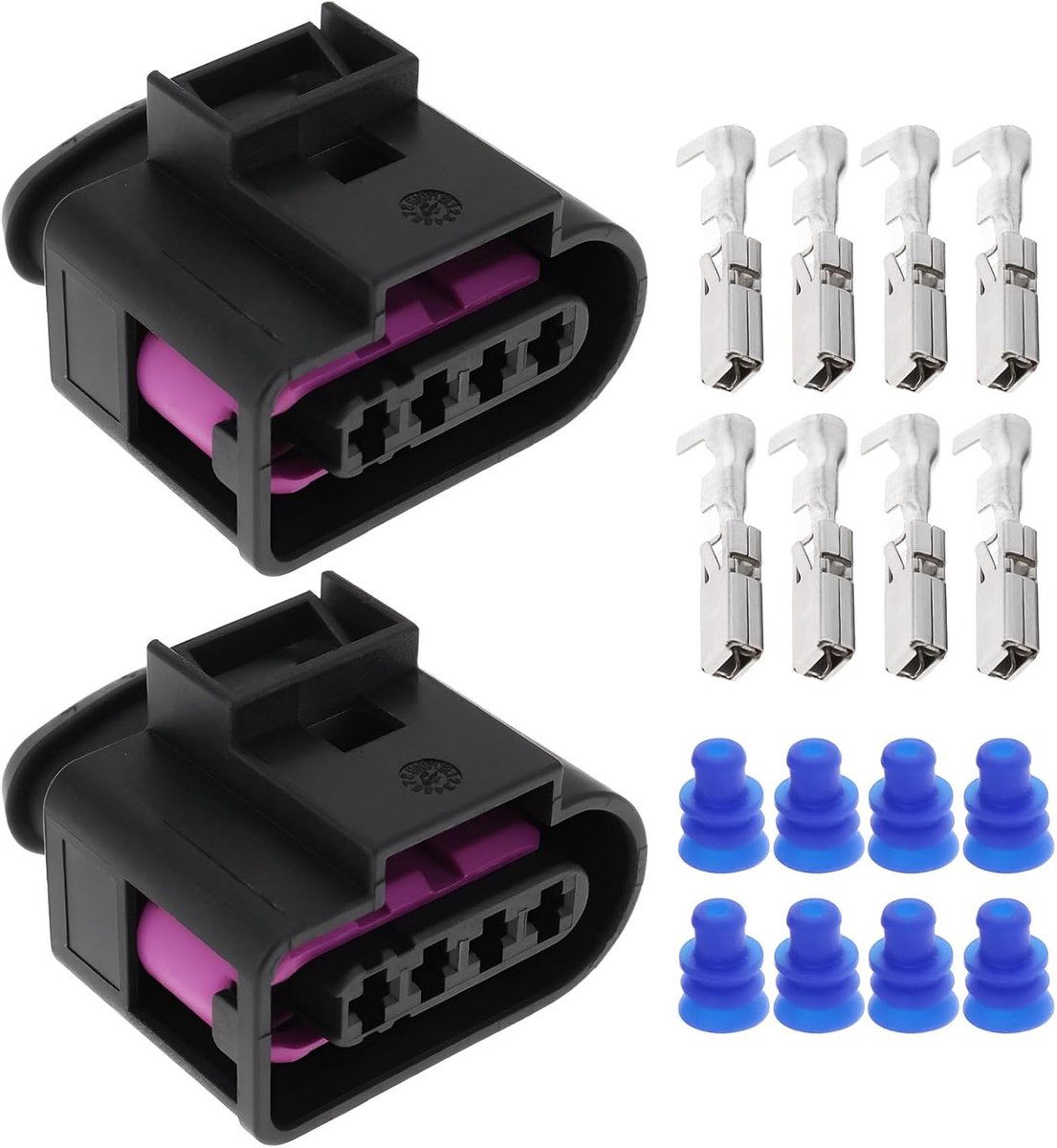 2 Stks Auto Bobine Plug 4D0971994 Compatibel met Volkswagen