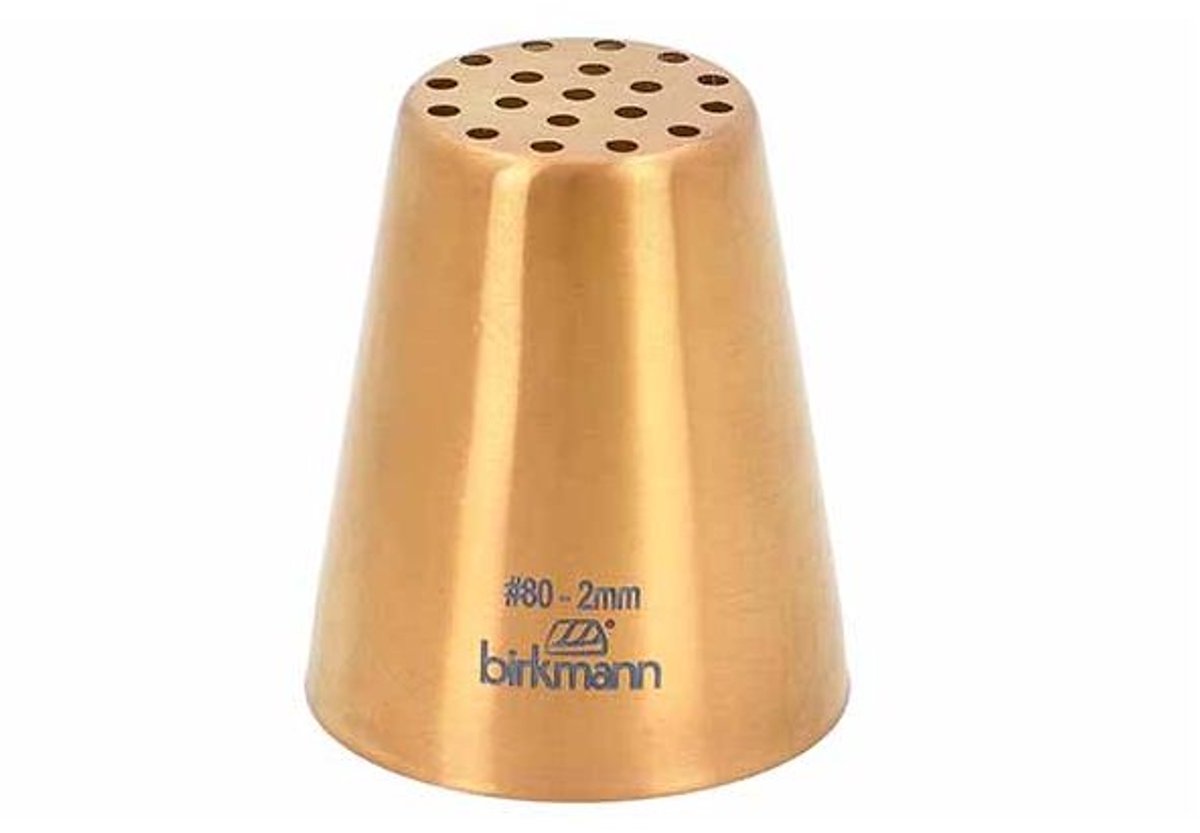 Spuitmondje Spaghetti Nr80 D0,2cm Koperkleur