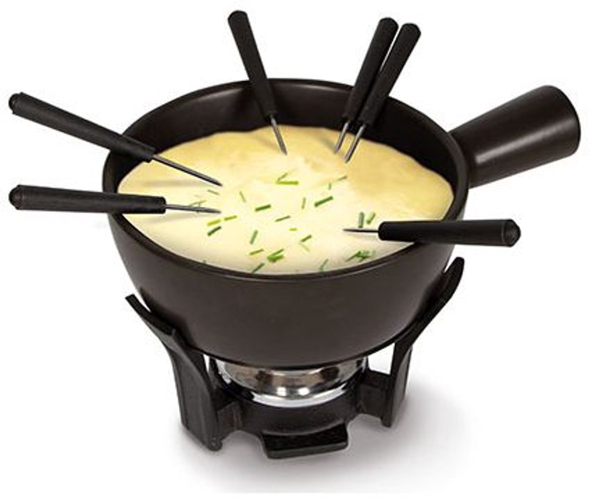 Boska Fondueset Nero - Kaasfondueset - Zwart - 1,3 L - Voor 875 gram Kaasfondue – foto 7