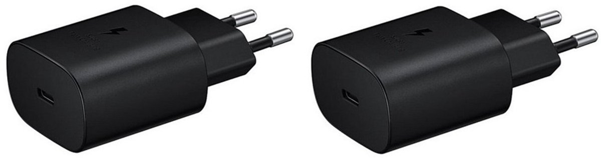 2 stuks OneOne 25W super snellader. Zwarte oplader met USB C. PD en Quick Charge lader adapter past op Apple iPhone 15, iPhone 15 Plus, 15 Pro, 15 Pro Max, iPhone 16, 16 Plus, 16 Pro, iPhone 17, 17 Air, 17 Pro, 17 Ultra