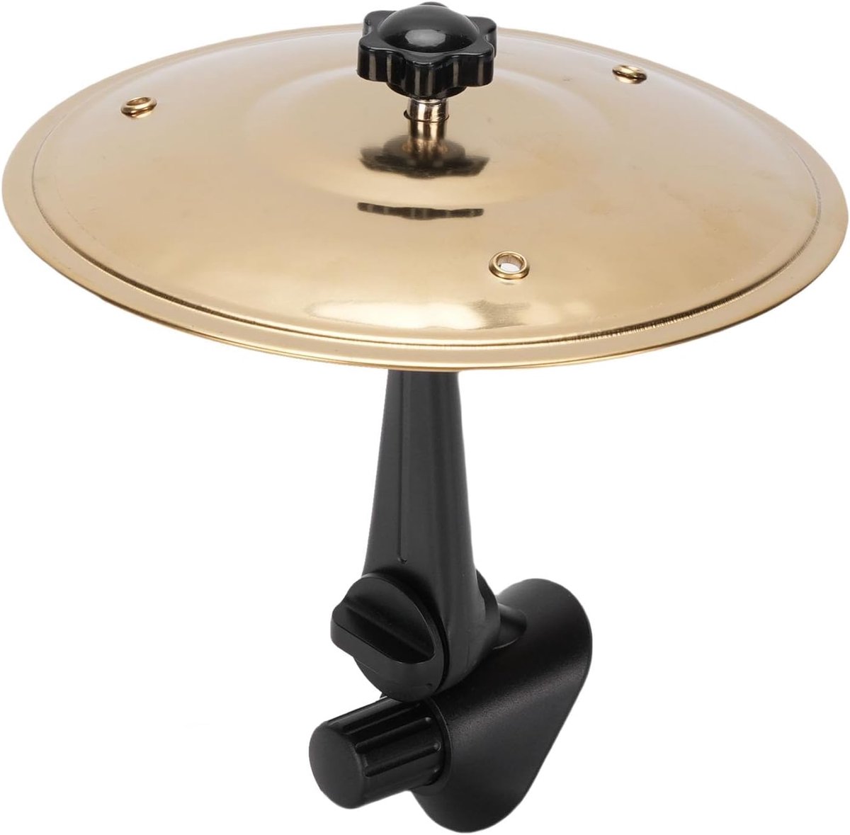 Auto Dash Crash Cymbal Alloy Drum - Klein Groot Geluid voor in -car Entertainment Geschikt voor Muziekliefhebbers en Drummer (GOLD)