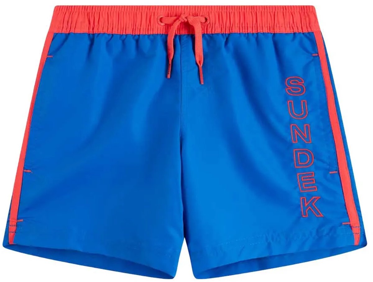 Sundek Iconic Taffeta Quick Dry Zwembroek Blauw 12 Years Jongen
