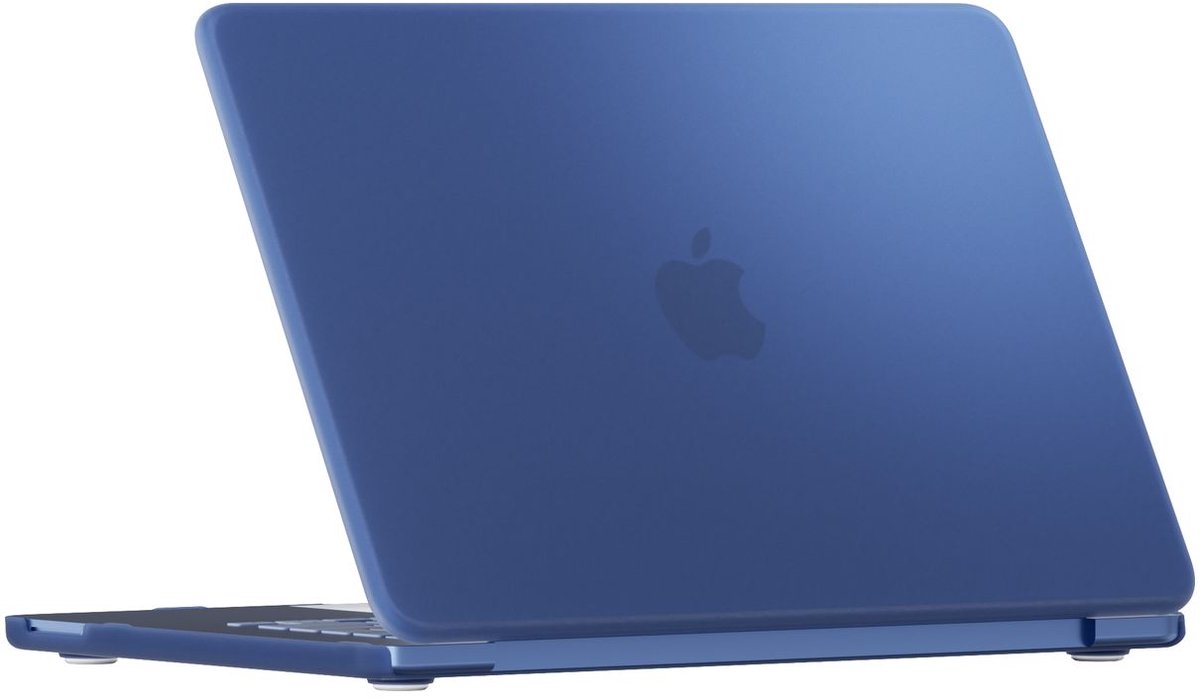 Mobigear Laptophoes geschikt voor Apple MacBook Neo 13 Inch (2026) Hoes Hardshell Laptopcover MacBook Case | Mobigear Matte - Indigo - Model A3404 | Blauw