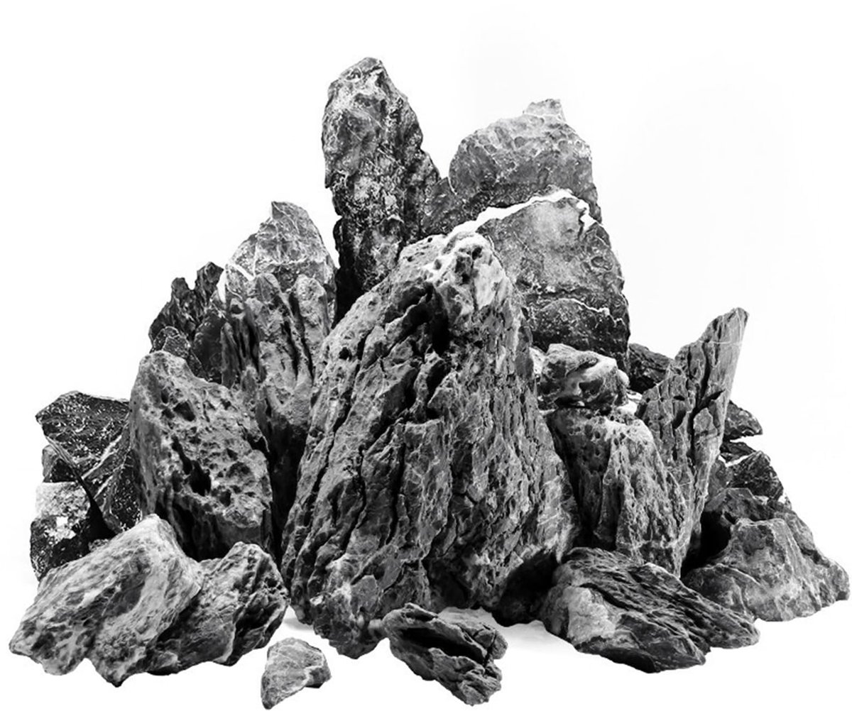 Natuursteen 500 g 3-6 cm Drakensteen Decoratieve Stenen voor Visaquaria Landschapsarchitectuur Decoratieve Stenen Aquaria Aquaria Decoratie