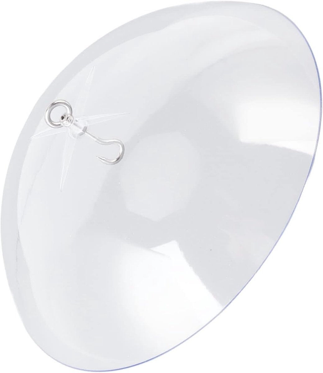 Beschermende Kooi voor Vogelvoeder, Weerbestendige Acryl Dome met Ophanghaak, Voorkom Eekhoorns, Transparante Voederbescherming voor Kleine Vogels en Tuinbezoekers