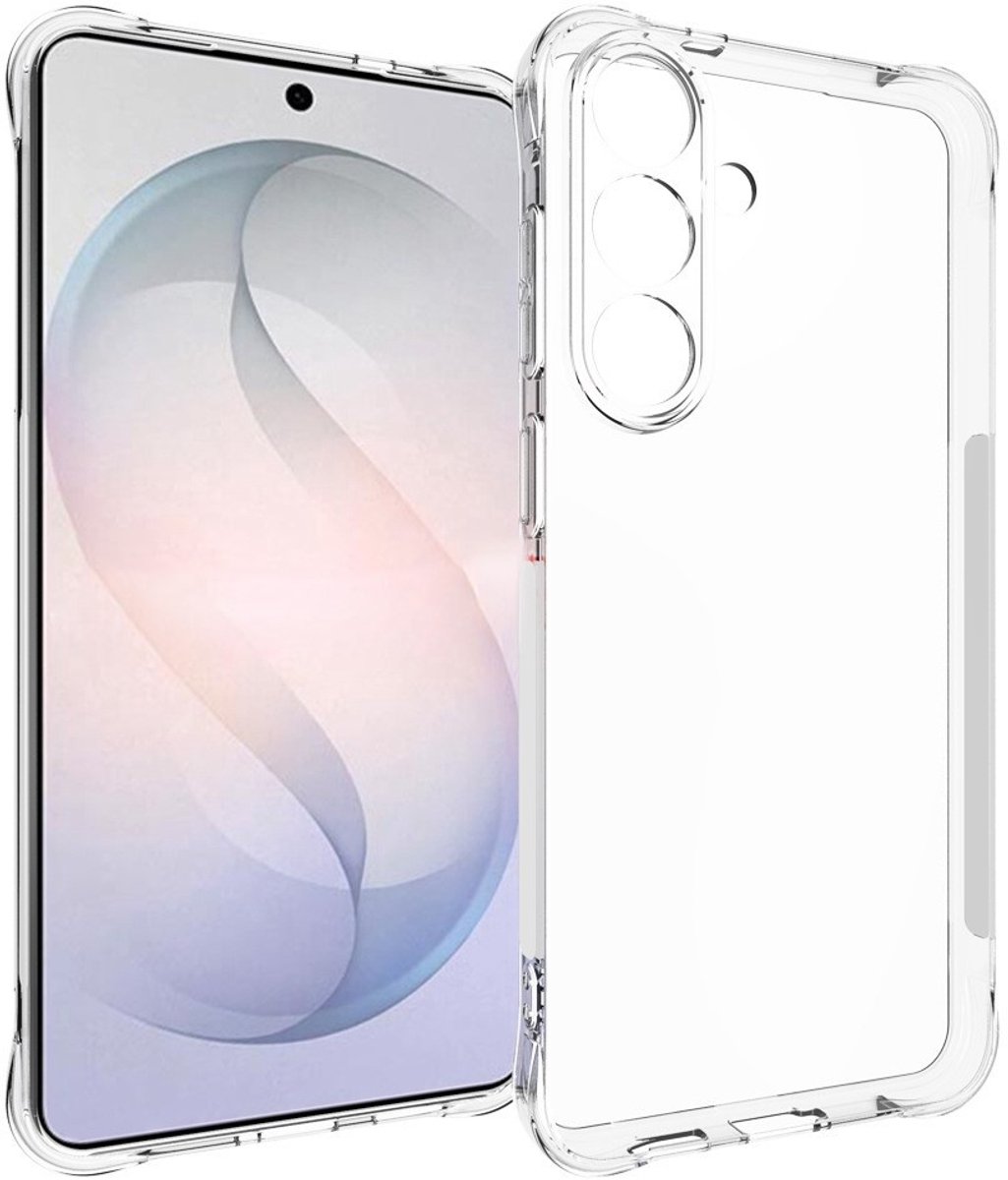 Coverup Hoesje - Geschikt voor Samsung Galaxy S26 FE Hoesje - Coverup TPU Back Cover met AirBag Corners - Transparant