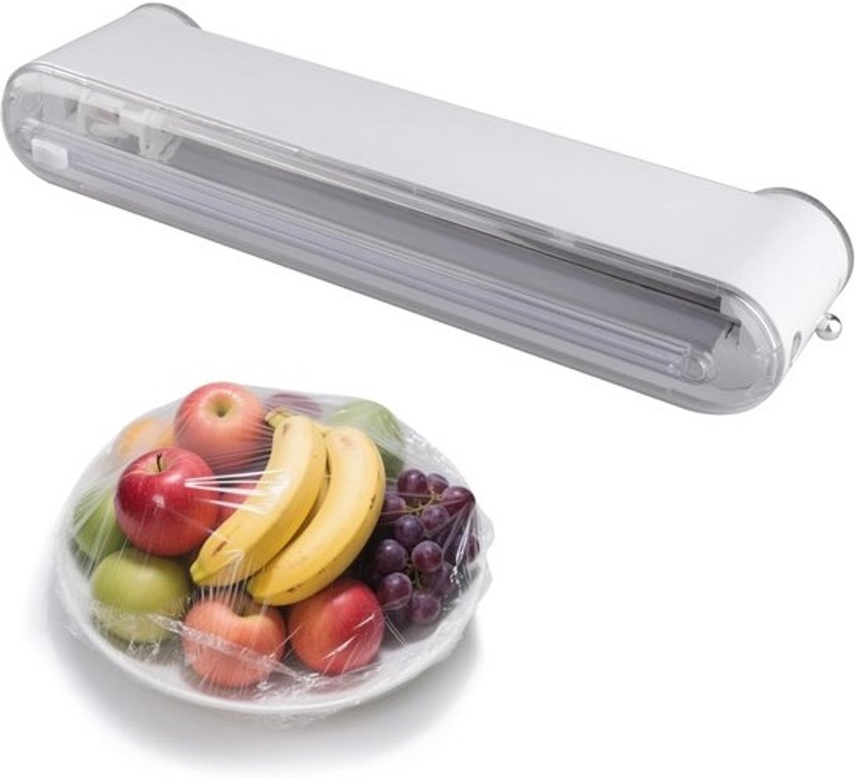 Magnetische Foliedispenser RVS - Aluminiumfolie en Vershoudfolie Snijder voor Keuken Organizer