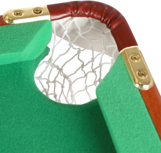 Inklapbare Biljarttafel Groen - Compact en Opvouwbaar Tafelspel — afbeelding 3