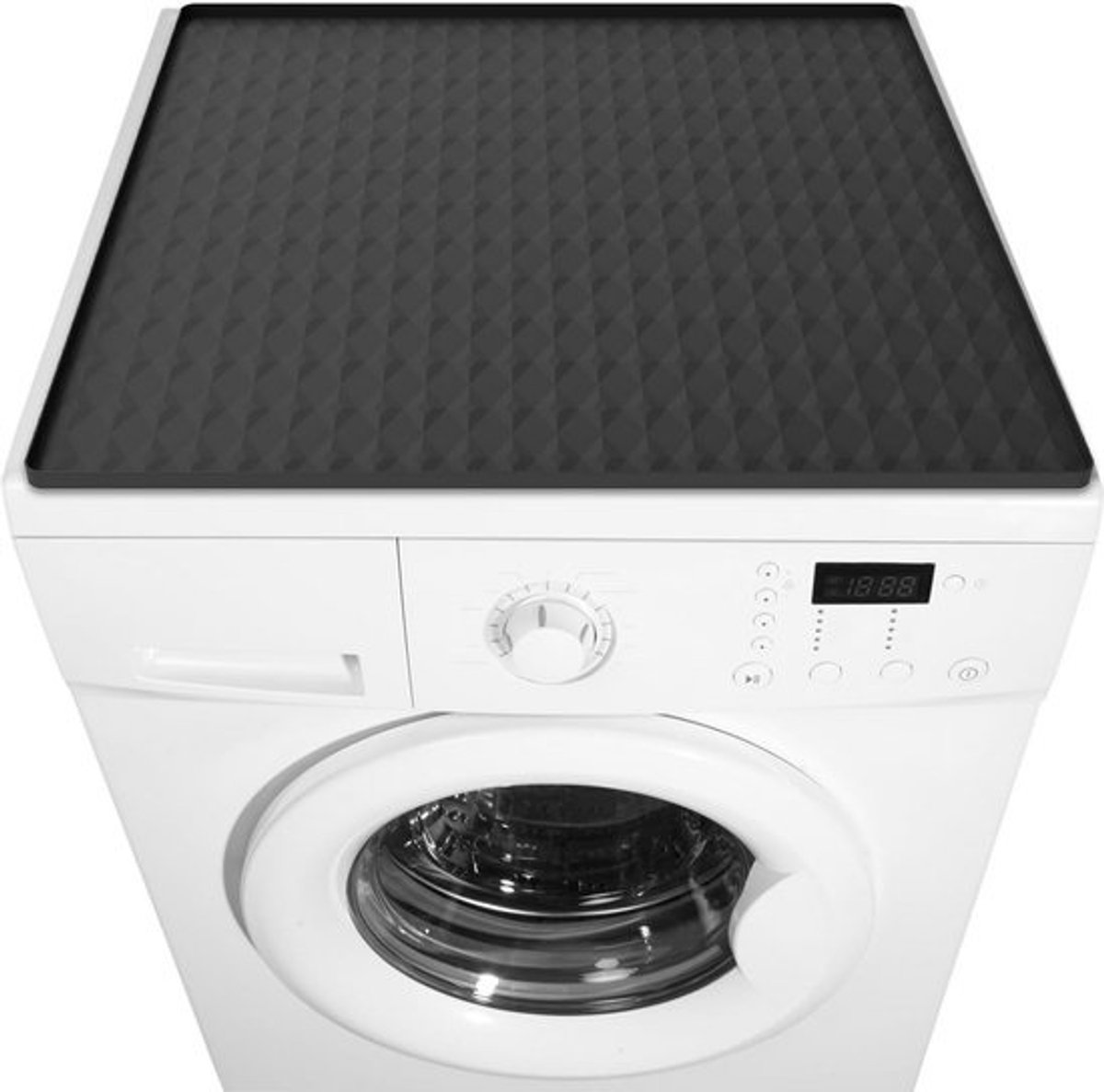 Antislip Siliconen Onderlegger voor Wasmachine en Droger met Opstaande Rand