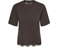 Ony Onania Ss Ace Top Coffee Bean | Bruin | Maat: L