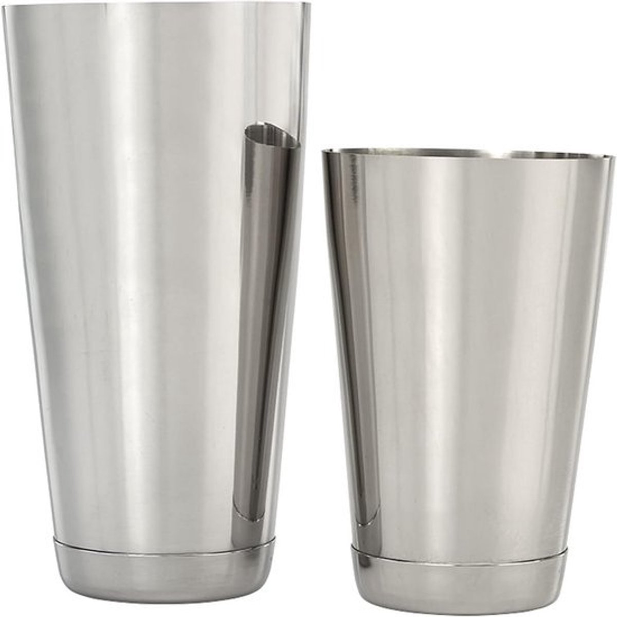 Cocktail Shaker Set Roestvrij Staal - 2 Stuks (530ml en 830ml) - Voor Professionele Bartenders en Thuis