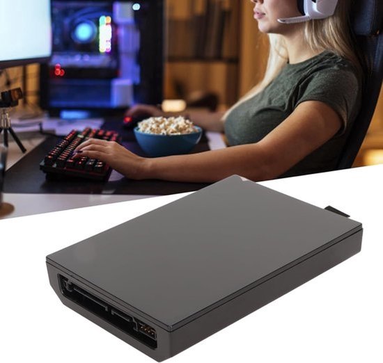 Interne Harde Schijf - Opslagkaart Gegevens - Gameconsole Uitbreiding - Slank Ontwerp - 25 inch - Zwart — afbeelding 3