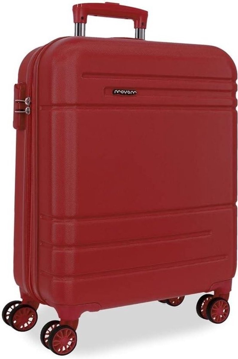 Cabin Koffer Set - Reiskoffer Handbagage - Veilig Reizen - Zijcombinatieslot - 40x55x20 cm - Beige