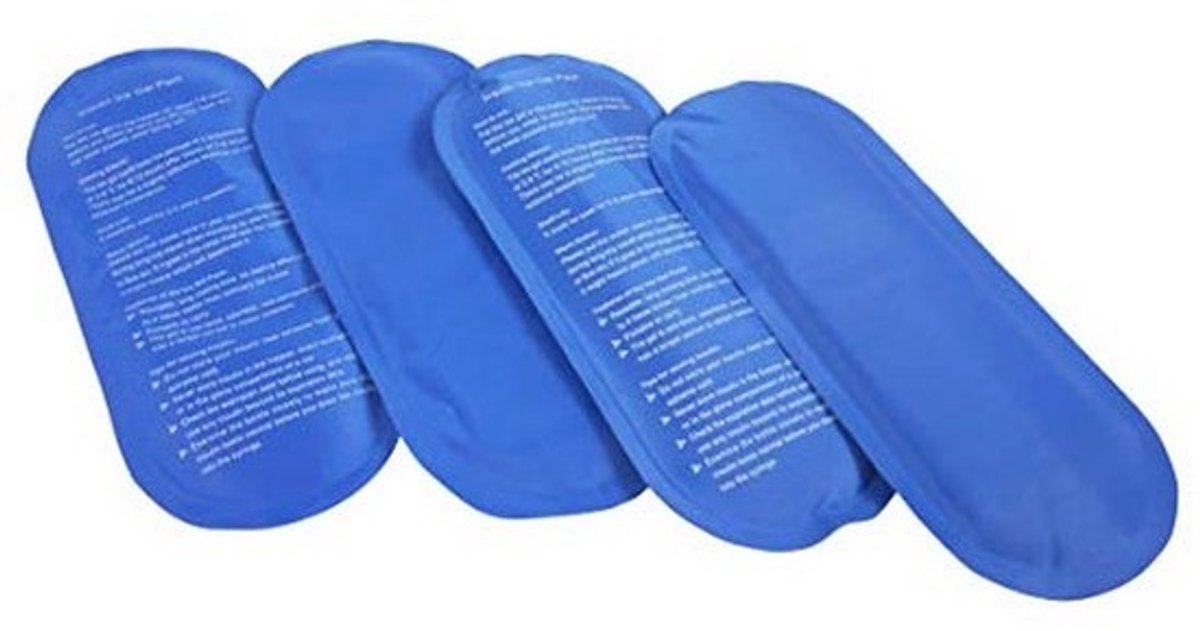 4 x Herbruikbare IJsverpakkingen voor Medische Koeling - Perfect voor Insuline en Medicijnen