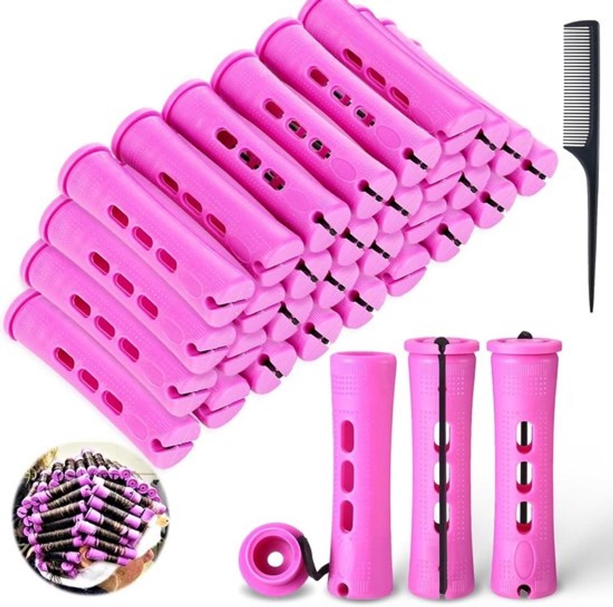 Klassieke Haar Rollers voor Mooie Krullen