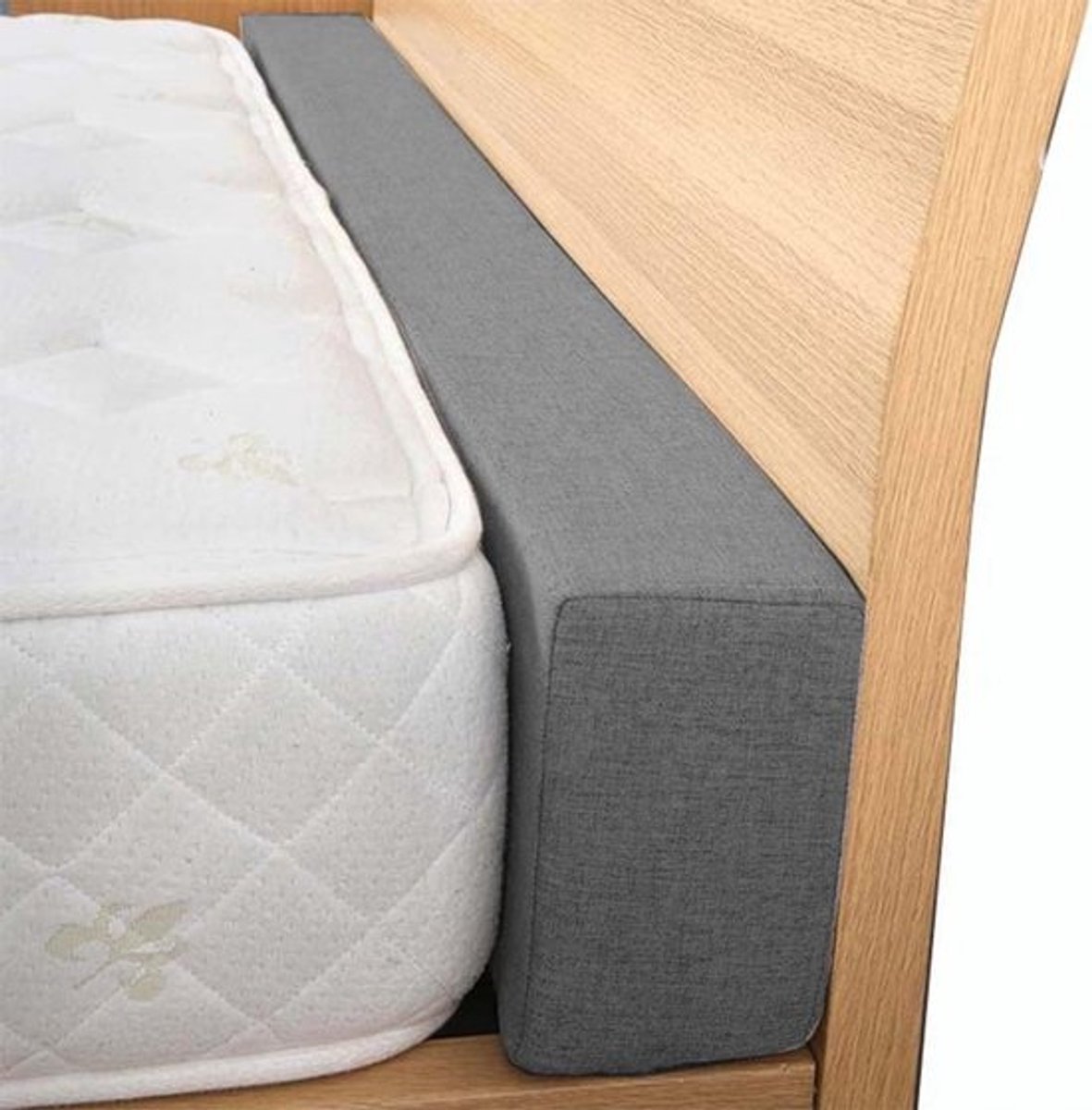 Matras Extender Filler - Bed Ruimte Vuller - Bed Opvullen - Afneembare Hoes - 100x20x15cm - B