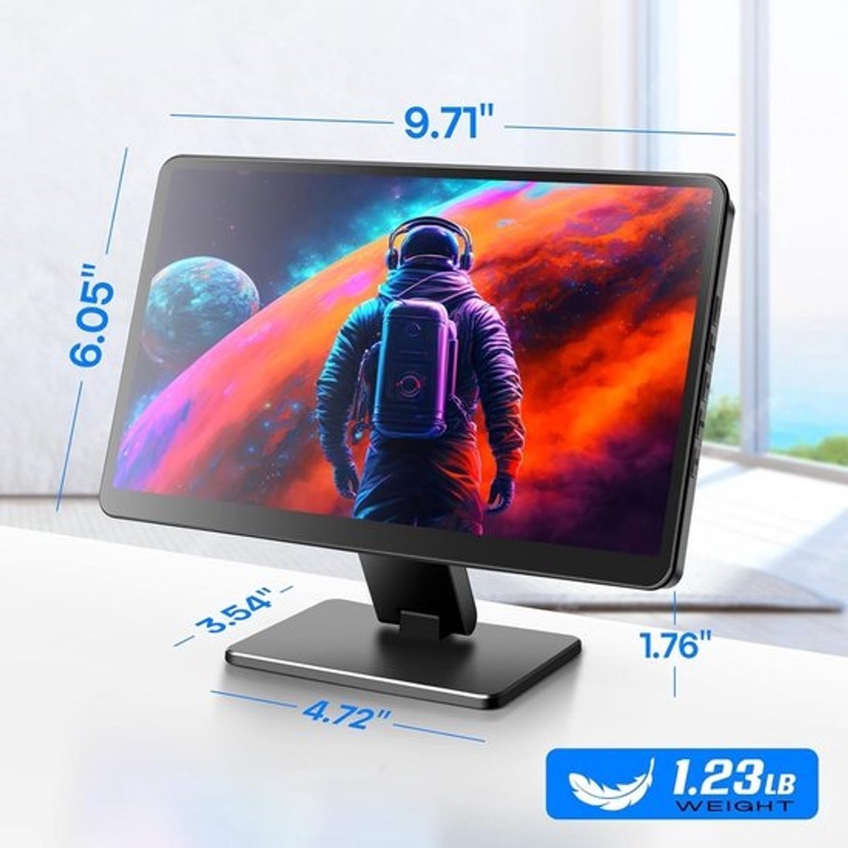 10,1 Inch Draagbaar Touchscreen Monitor IPS FHD voor Raspberry Pi en PCs