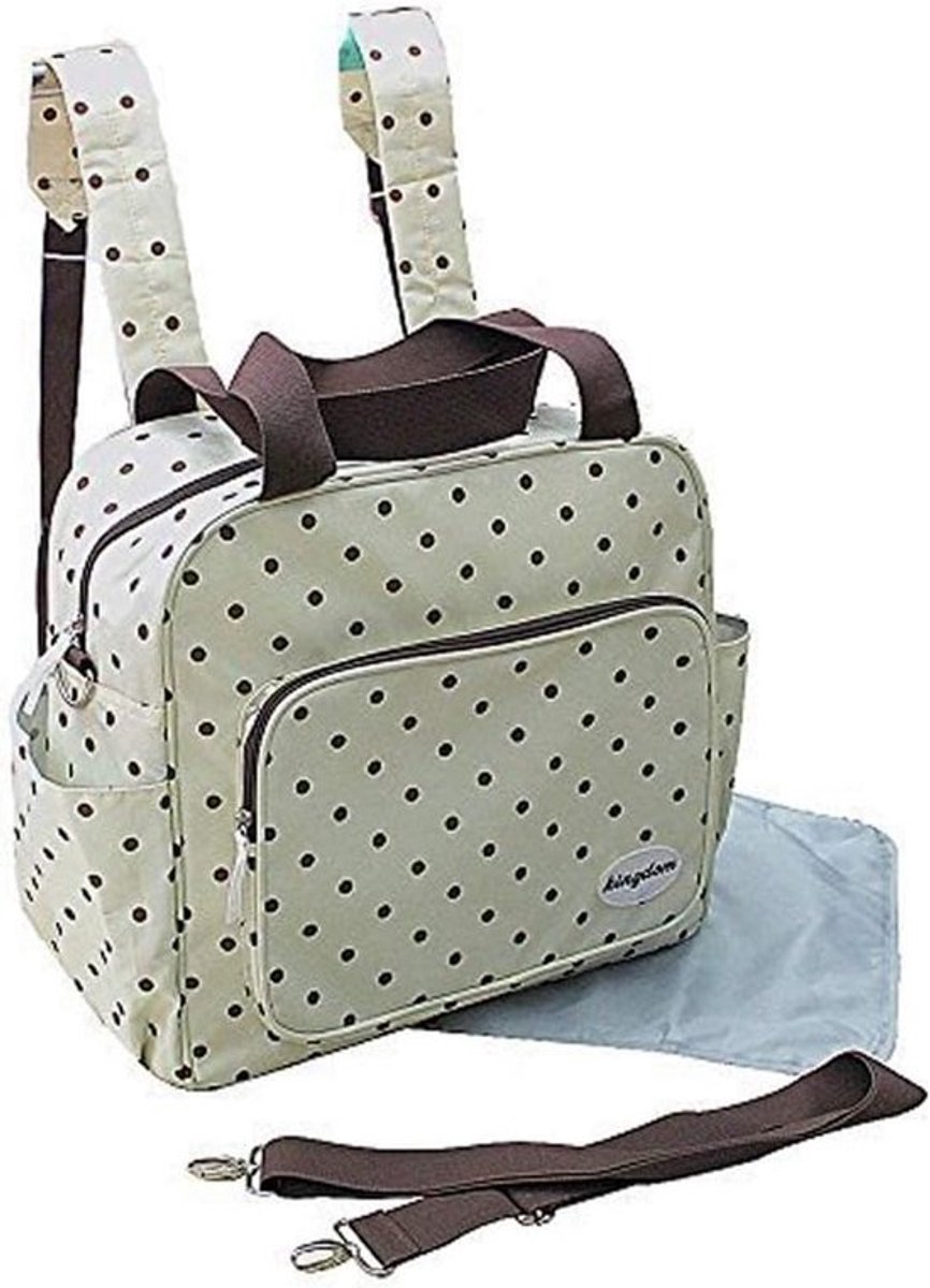 Set van 2 Luiertassen voor Baby - Ruim & Waterafstotend met Aankleedkussen