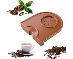 Siliconen tampermat, antislip en beschermend voor werkblad, ideaal voor espresso en koffiezetten in keuken of café
