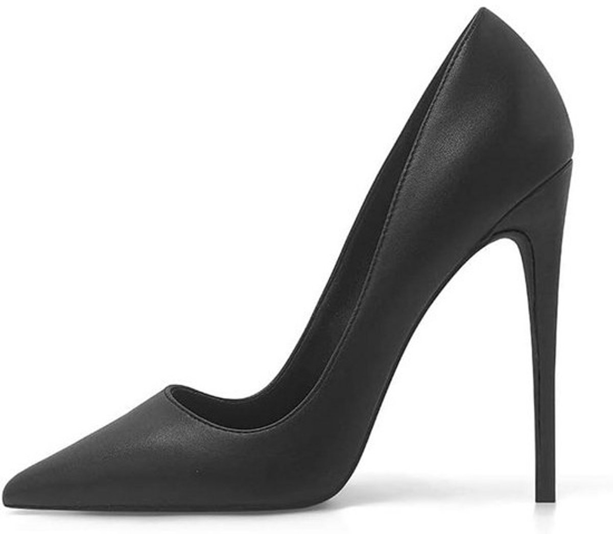 Dames Pumps met Spitse Teen en Naaldhak 12 cm - Elegante Hoge Hakken in Matleer - Meerdere Kleuren