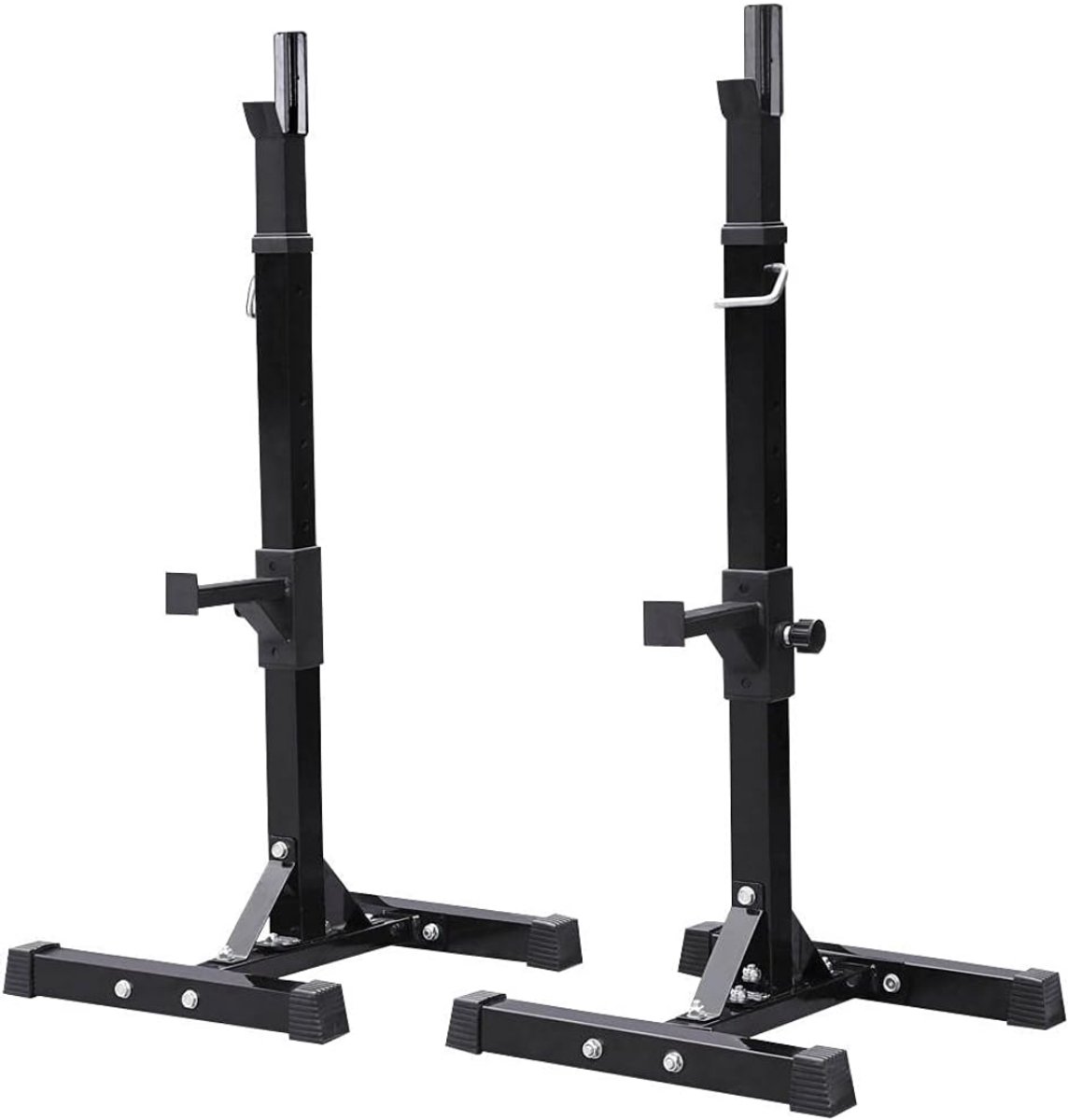 TYR® Squat Rack - Power Rack - Pull up Station - Zwart - 55cm x 51cm x 179cm