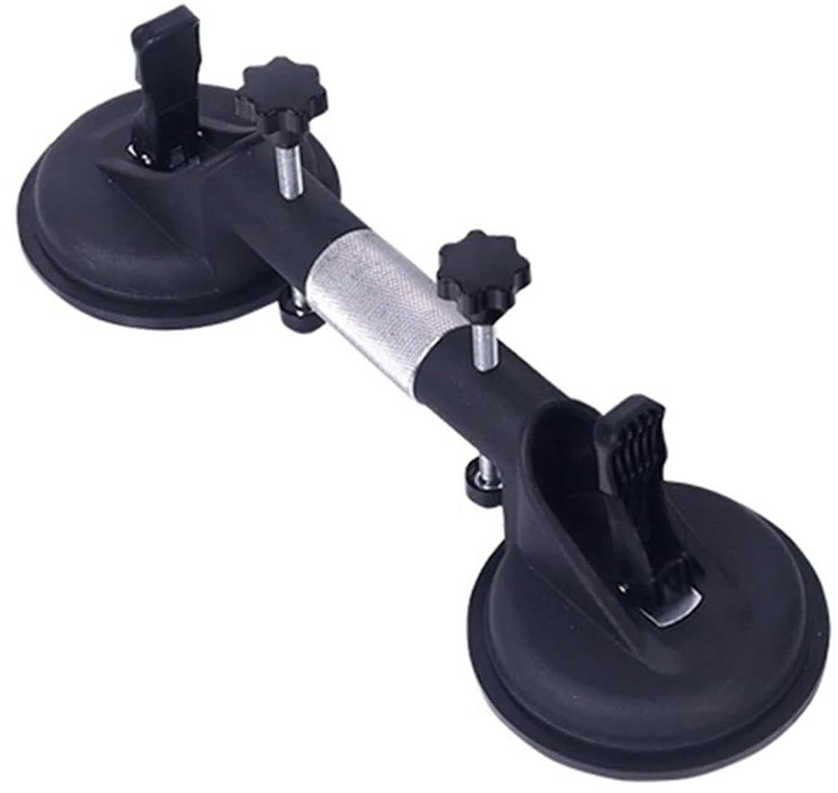Glazen Zuignappen - Vacuüm Lifter - Materiaaldragers - Krachtige Zuigkracht - 150 Kg Capaciteit - Aluminium