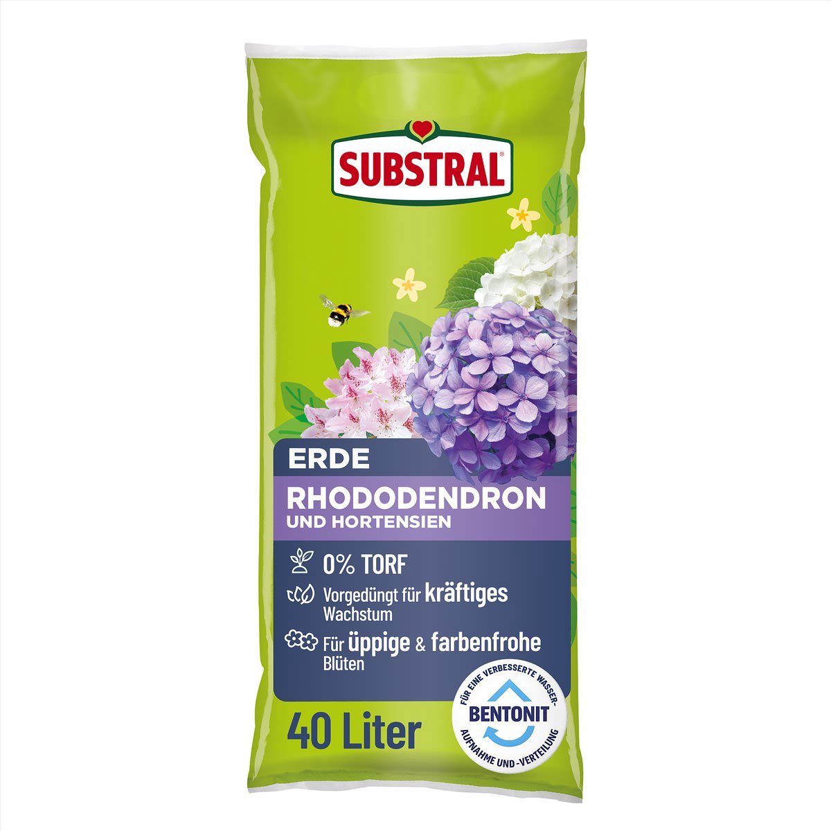 Substral Rhododendron- en Hortensia-aarde Turfvrij 40 Liter