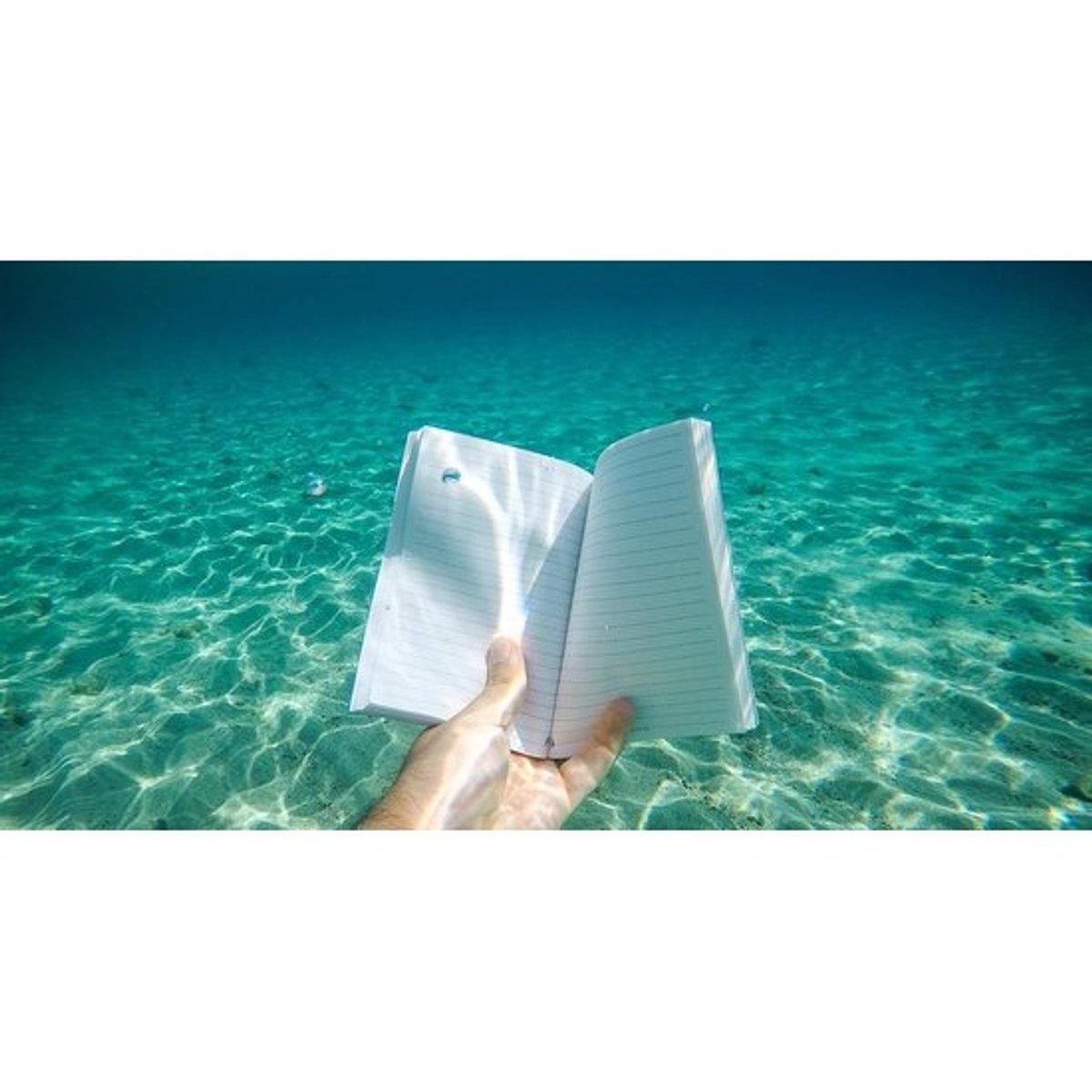 Waterdicht Notitieboek A6 met Karabijnhaak - Schrijf Onder Water met Steenpapier en Neopreen