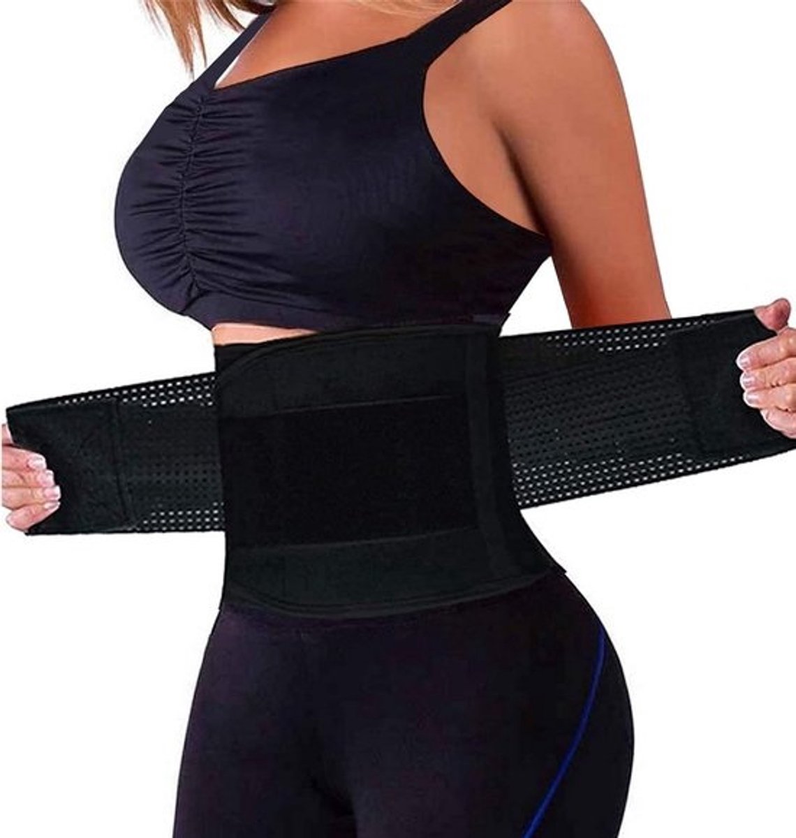 Taille Trainer Riem voor Mannen en Vrouwen - Neopreen Zwachtel voor Vetverbranding en Rugondersteuning