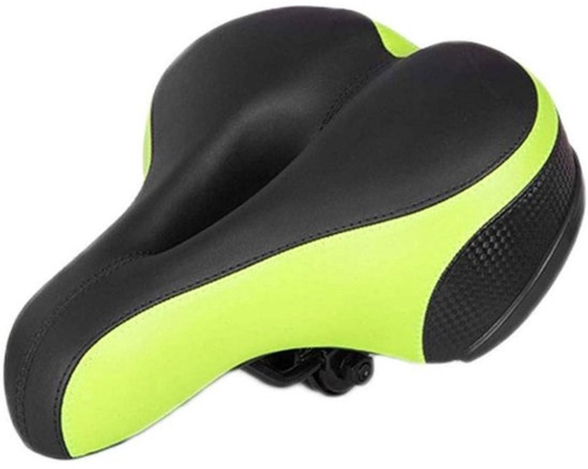 Comfortabel en Breed Fietszadel voor Fietsen - Geschikt voor MTB, Wegfiets en Hybride Cycles