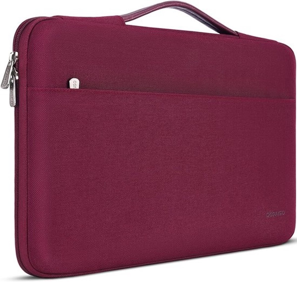 Laptoptas 17-17.3 Inch Waterbestendige Sleeve Beschermhoes Wijnrood