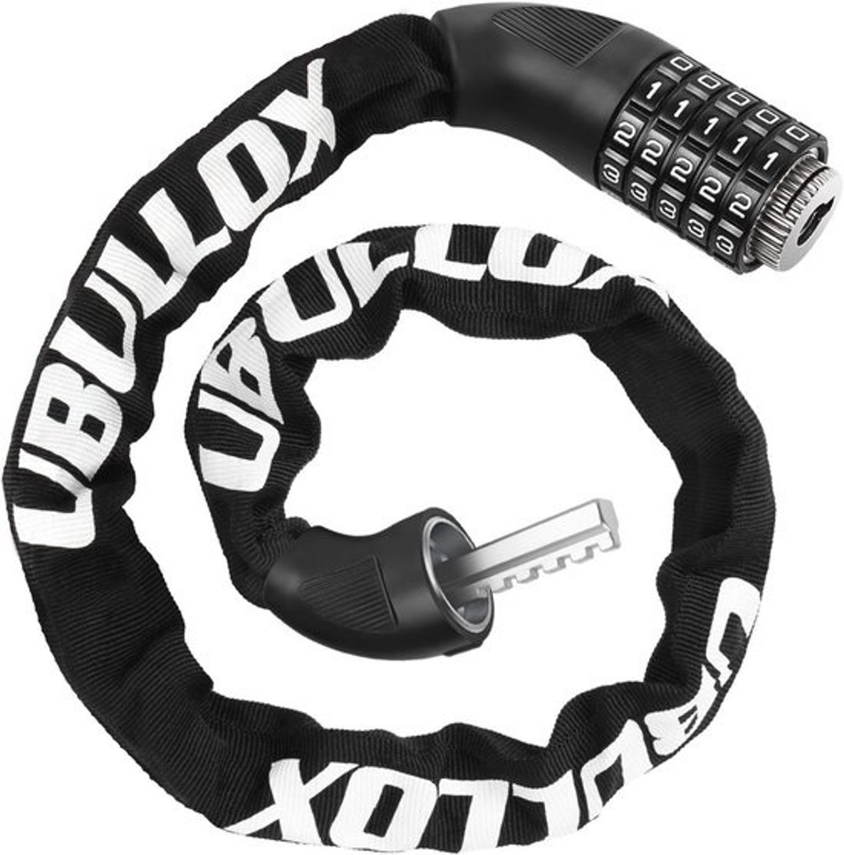 Combinatieslot voor Fiets en Motor met 90 cm Ketting - 5-Cijferige Instelbare Beveiliging