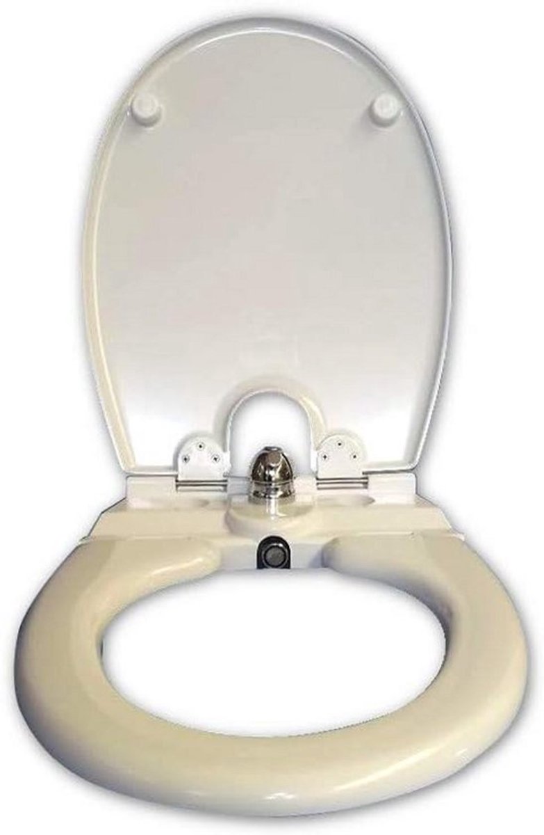 Universele Toiletbril met Geïntegreerde Bidet Functie en Warm/Koud Water