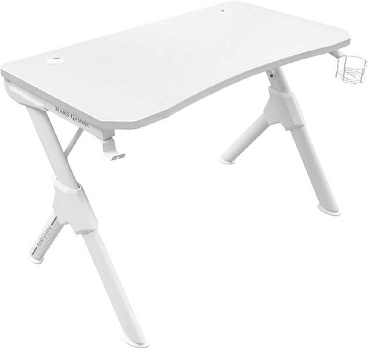Ergonomisch Gaming Bureau met Hoofdtelefoon- en Bekerhouder - 110x60cm