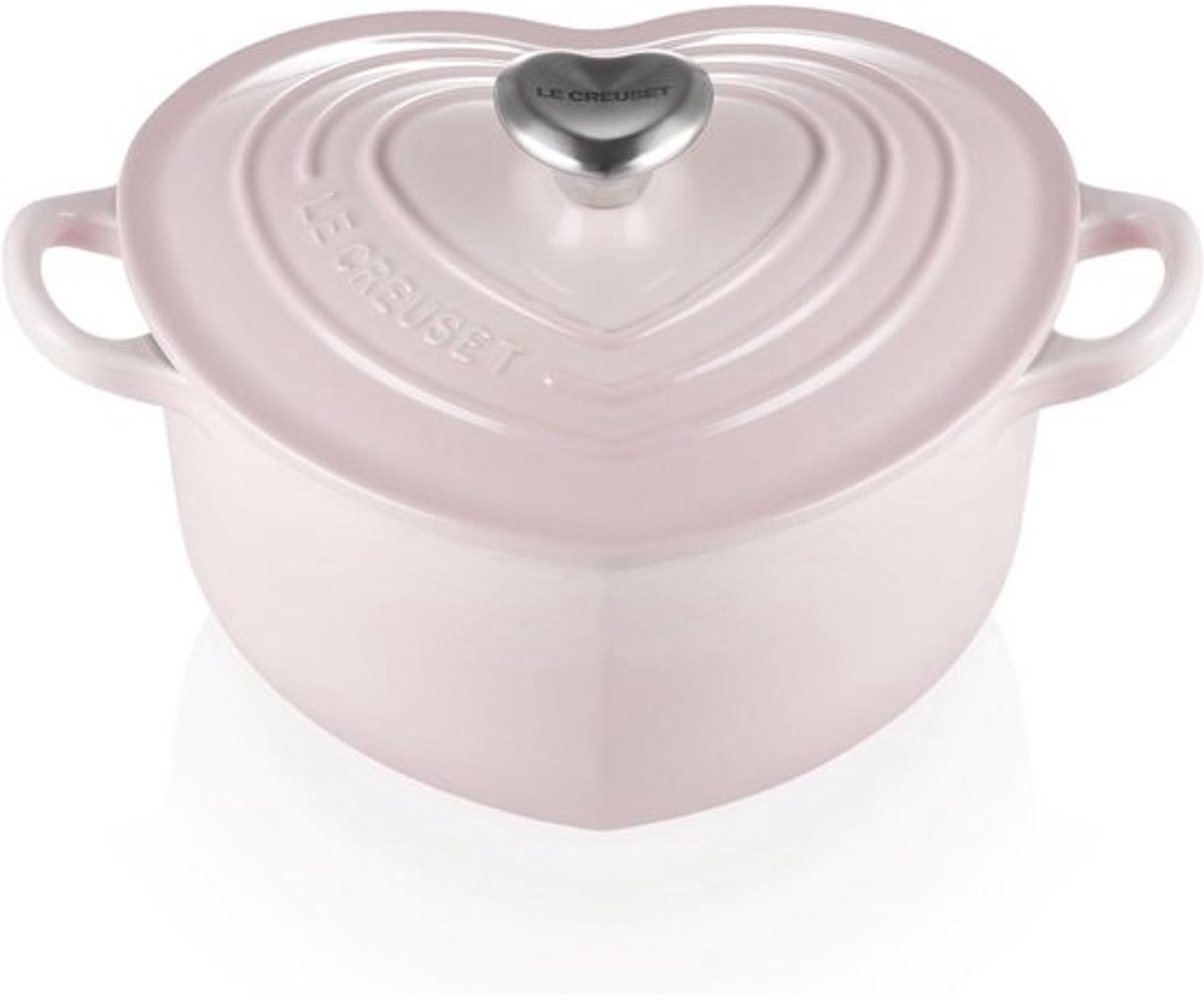 Gietijzeren Braadpan in Hartvorm voor Inductie en Oven