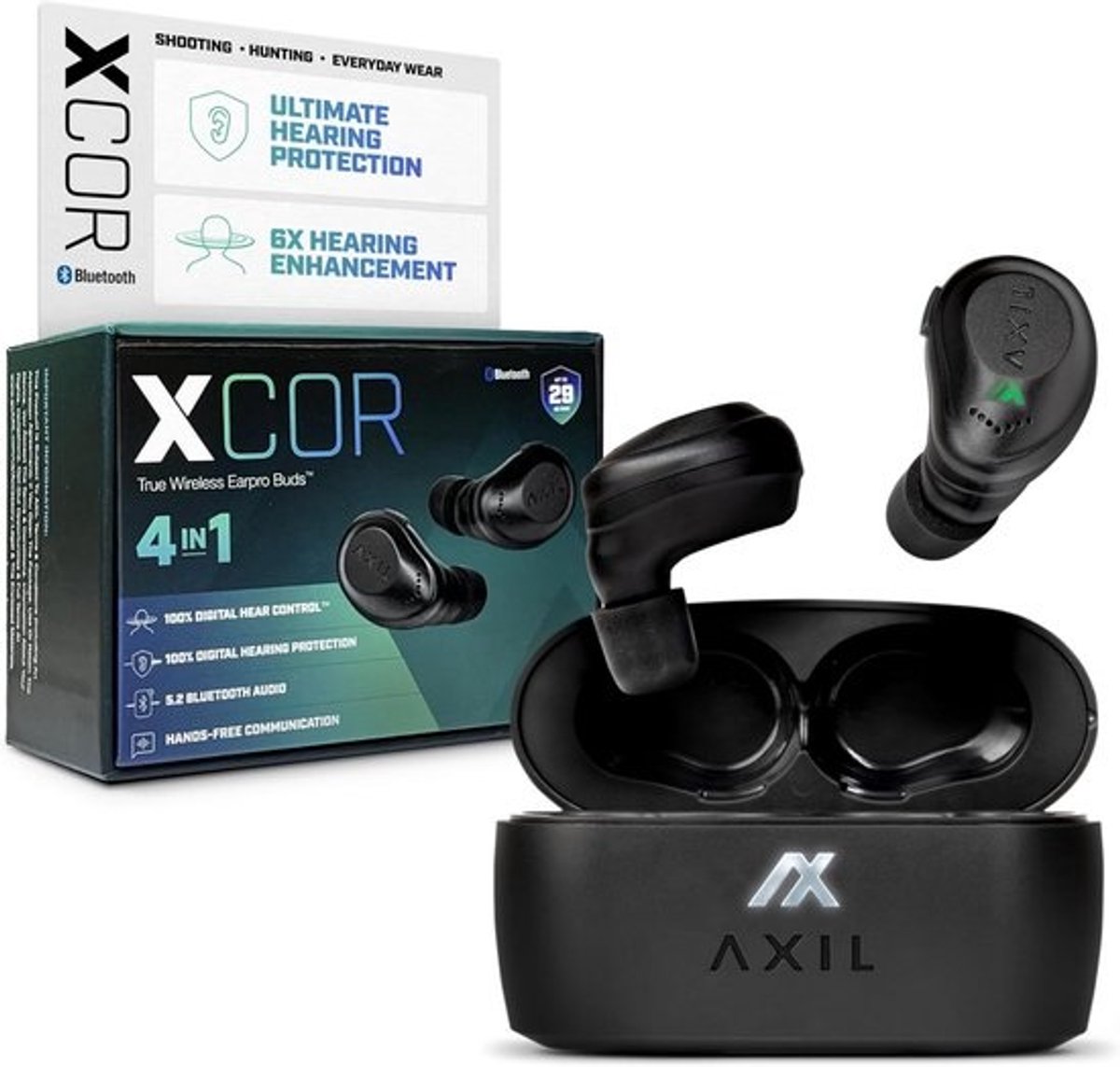 True Wireless Oordopjes met Gehoorbescherming en Bluetooth Streaming