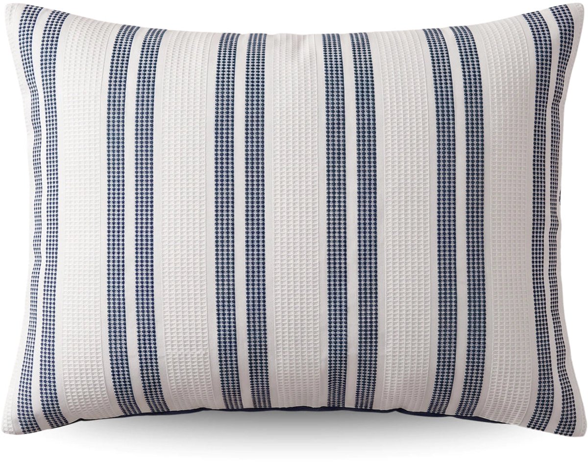 Zelesta Special Hampton Kussensloop Set van 2 - Blauw 80×80 cm