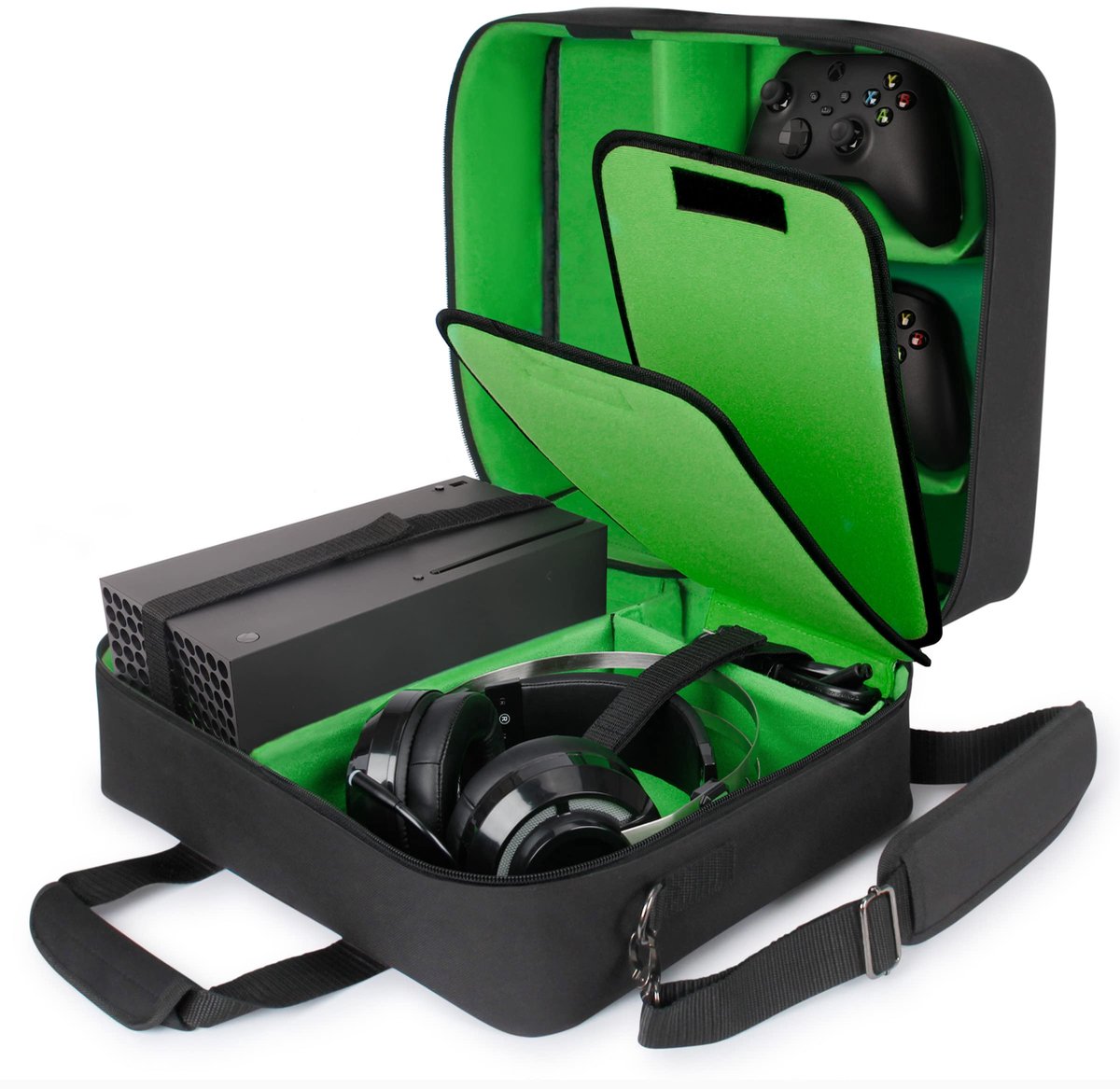 Dailygoods - Xbox Hoes voor Console - Beschermende Reiszak voor Xbox Series X/S