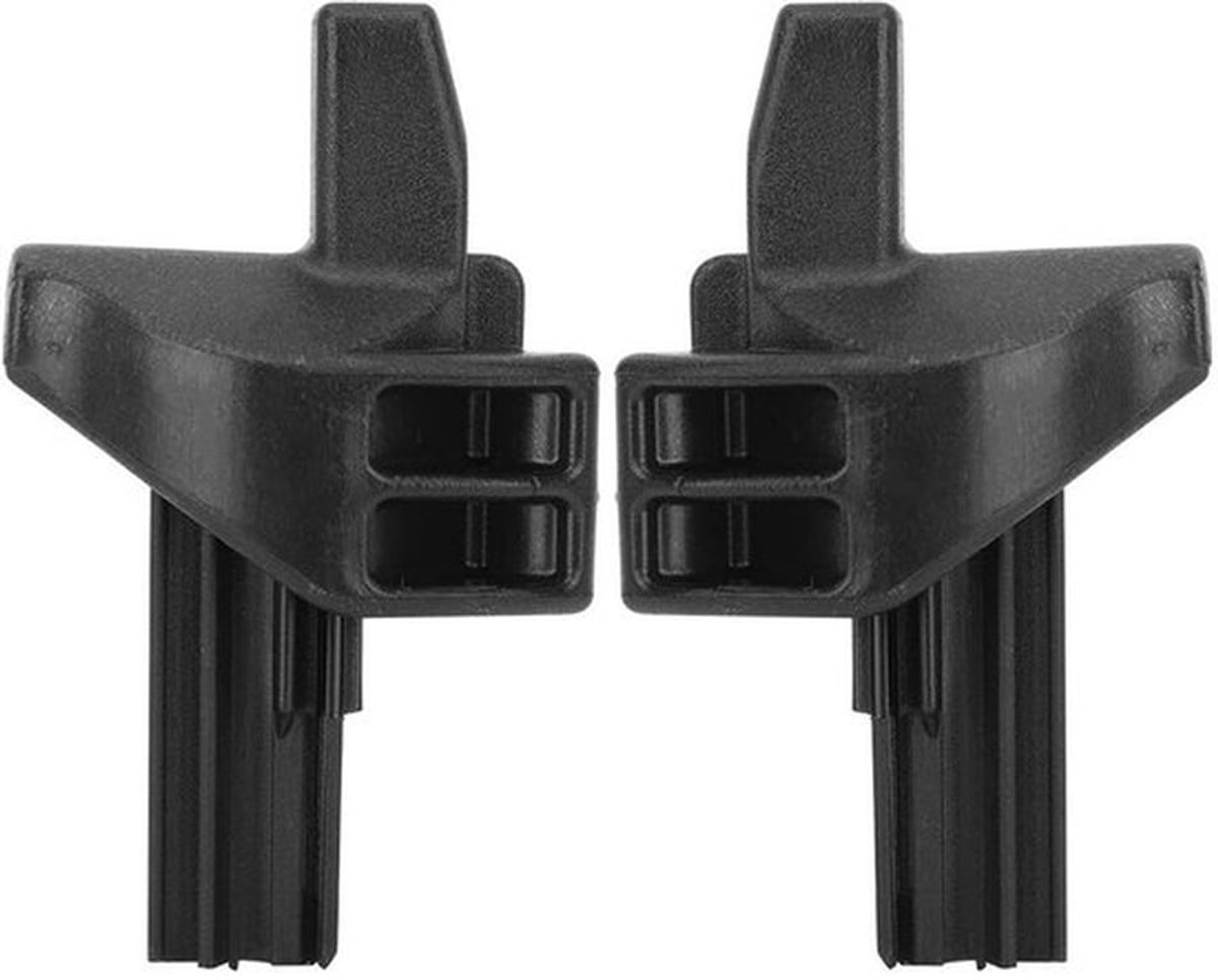 - Plank Clip - Duurzaam Hanger Clips - Eenvoudig in gebruik - Kunststof - Geschikt voor W169 A-Klasse - 2 stuks