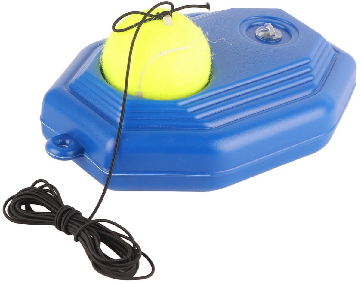 Dailygoods - Tennis Trainer Rebound Ball - Set met Rubber Elastische Koord voor Solo Training