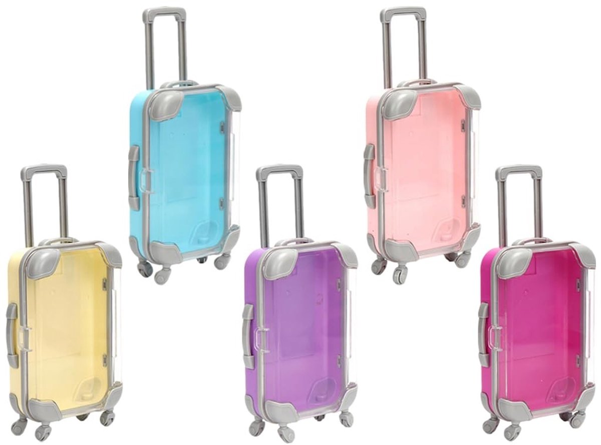 Dailygoods - Mini Koffer Cadeau Set - 5 Stuks in Diverse Kleuren