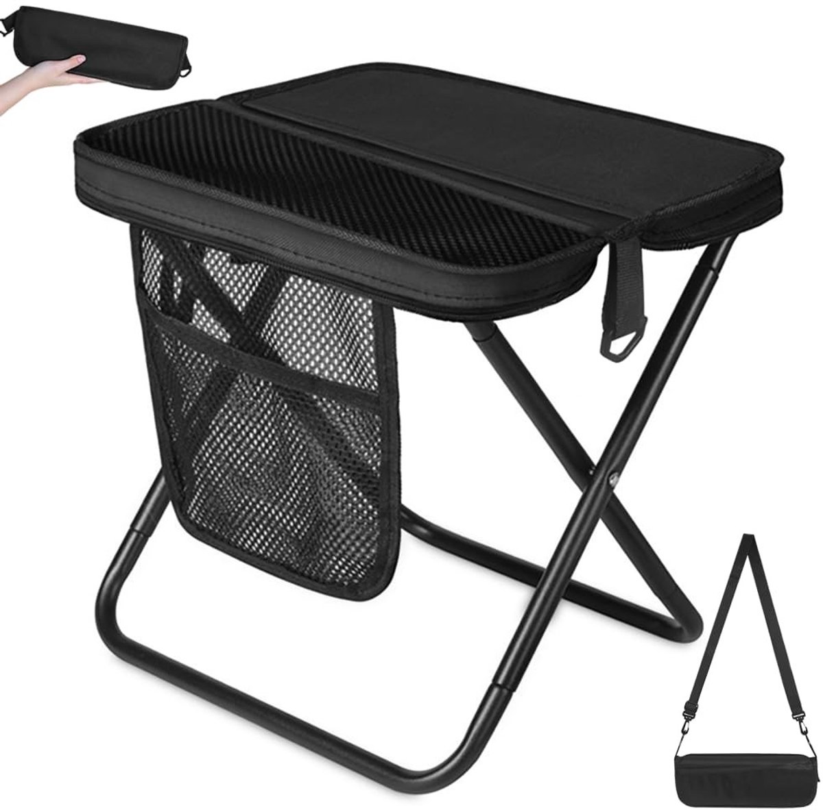 Dailygoods - Opvouwbare Campingstoel - Lichtgewicht Stoel voor Buitenactiviteiten