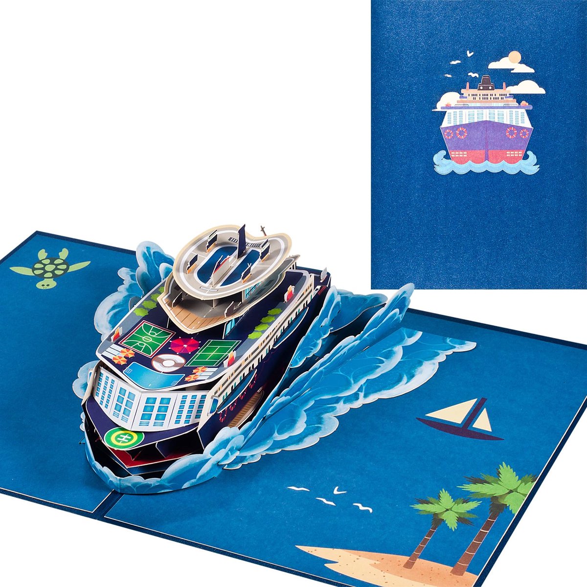 Dailygoods - 3D Pop-up Verjaardagskaart en Vriendschapskaart