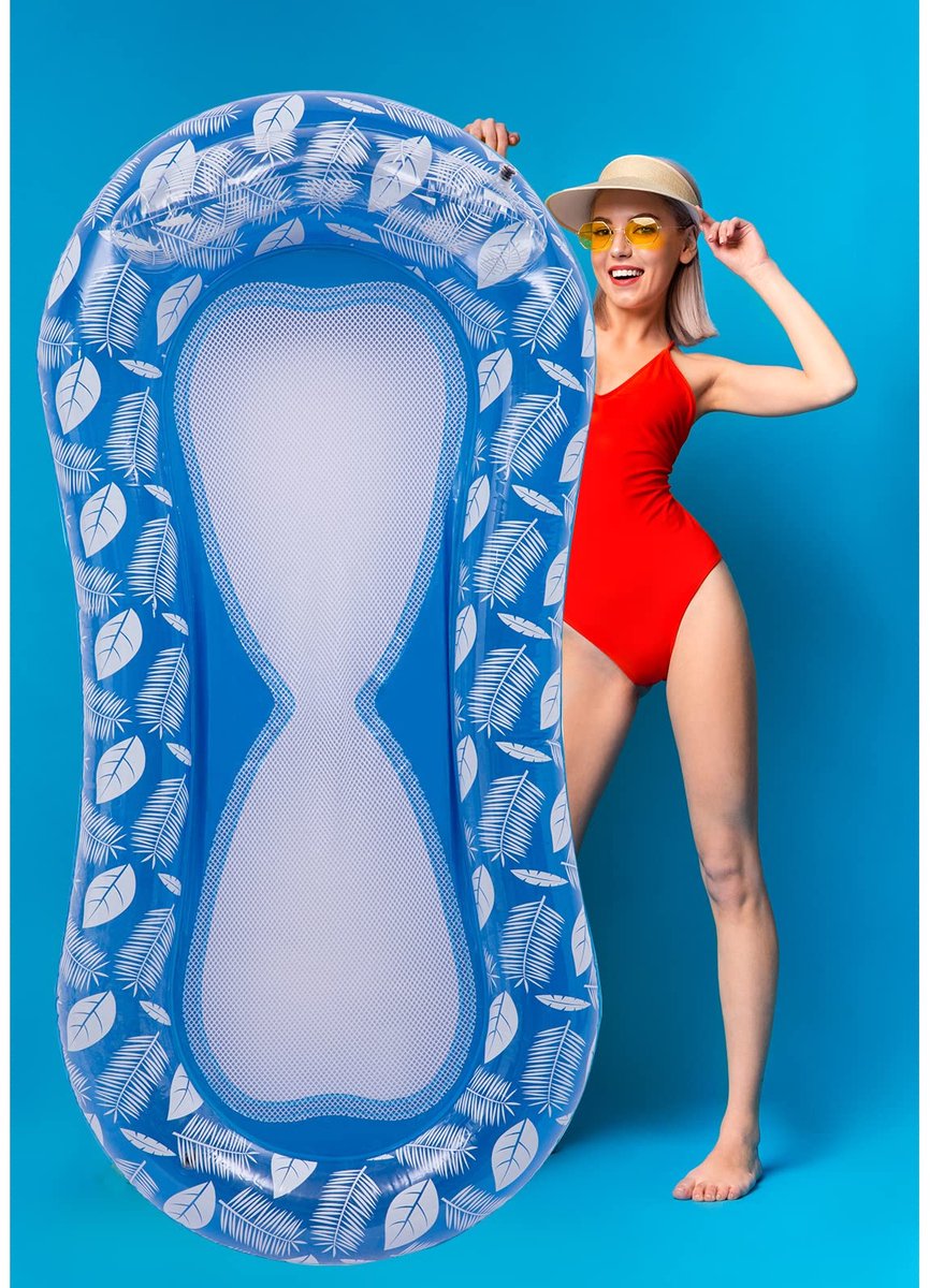 Dailygoods - Opblaasbare Hangmat voor Water - Drijvende Waterhangmat