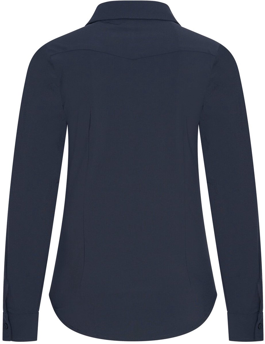 MI PIACE - Travel Blouse Uni 60840 Dark Blue - Maat : M